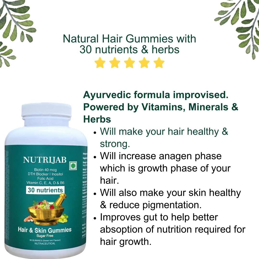 Hair & Skin Gummies (30 gummies)